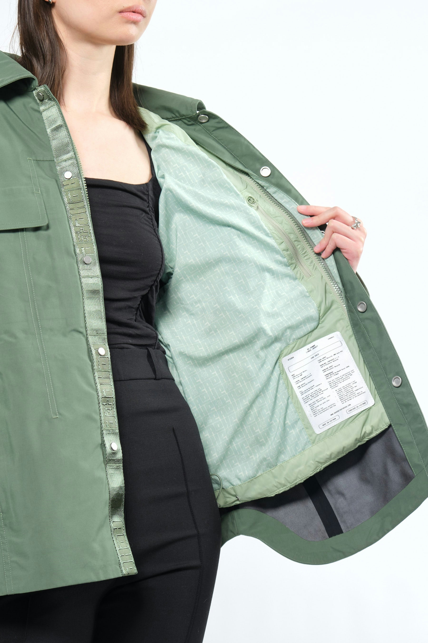 3in1 Waterproof + Re:Down Light Puffer Jacket