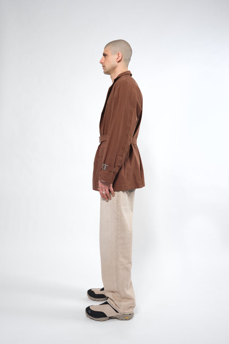  3L Chocolate Waterproof Rain Blazer - Adhere To  - 3