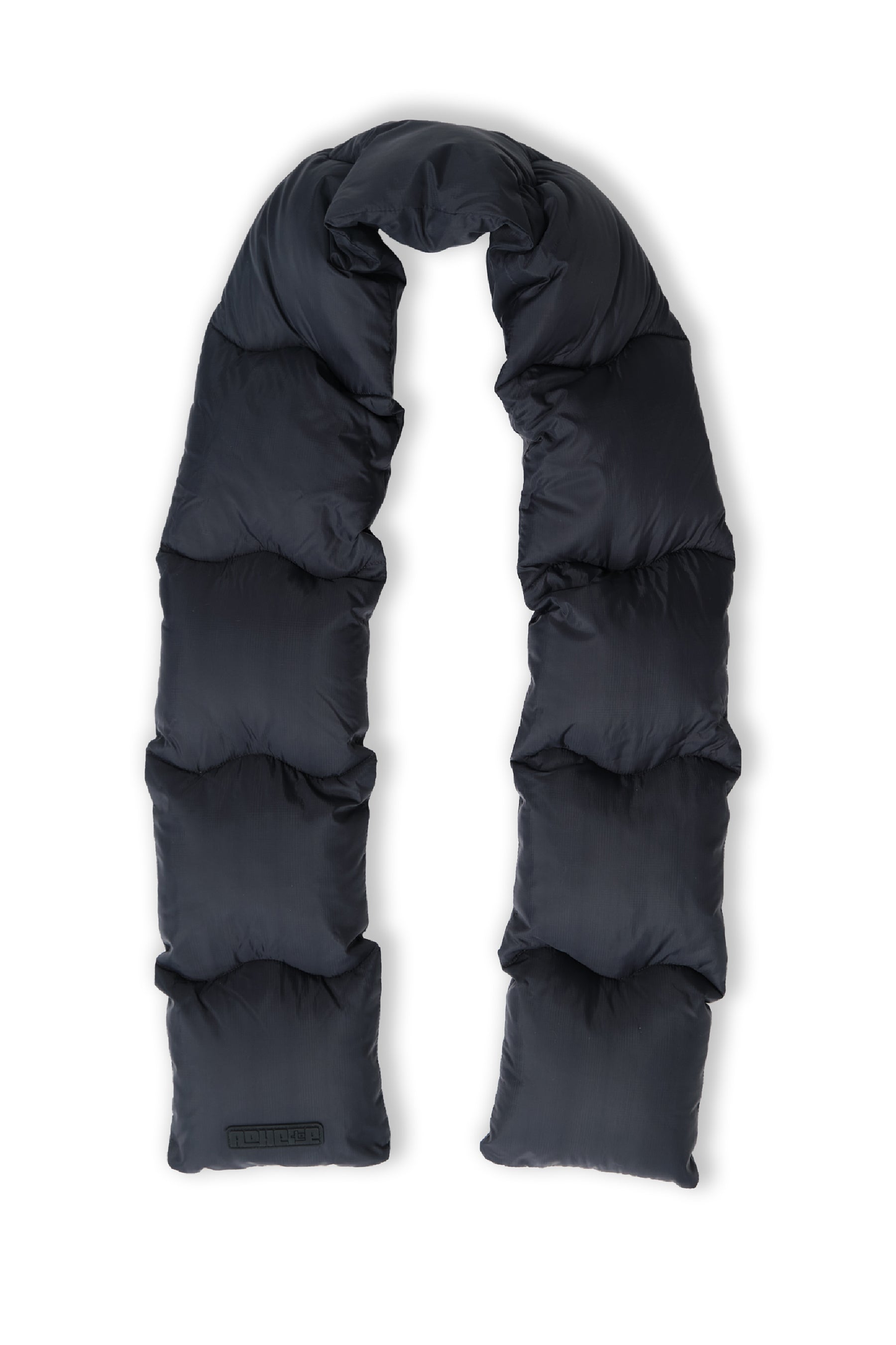  Re:Down® Black Puffer Scarf - Adhere To  - 5
