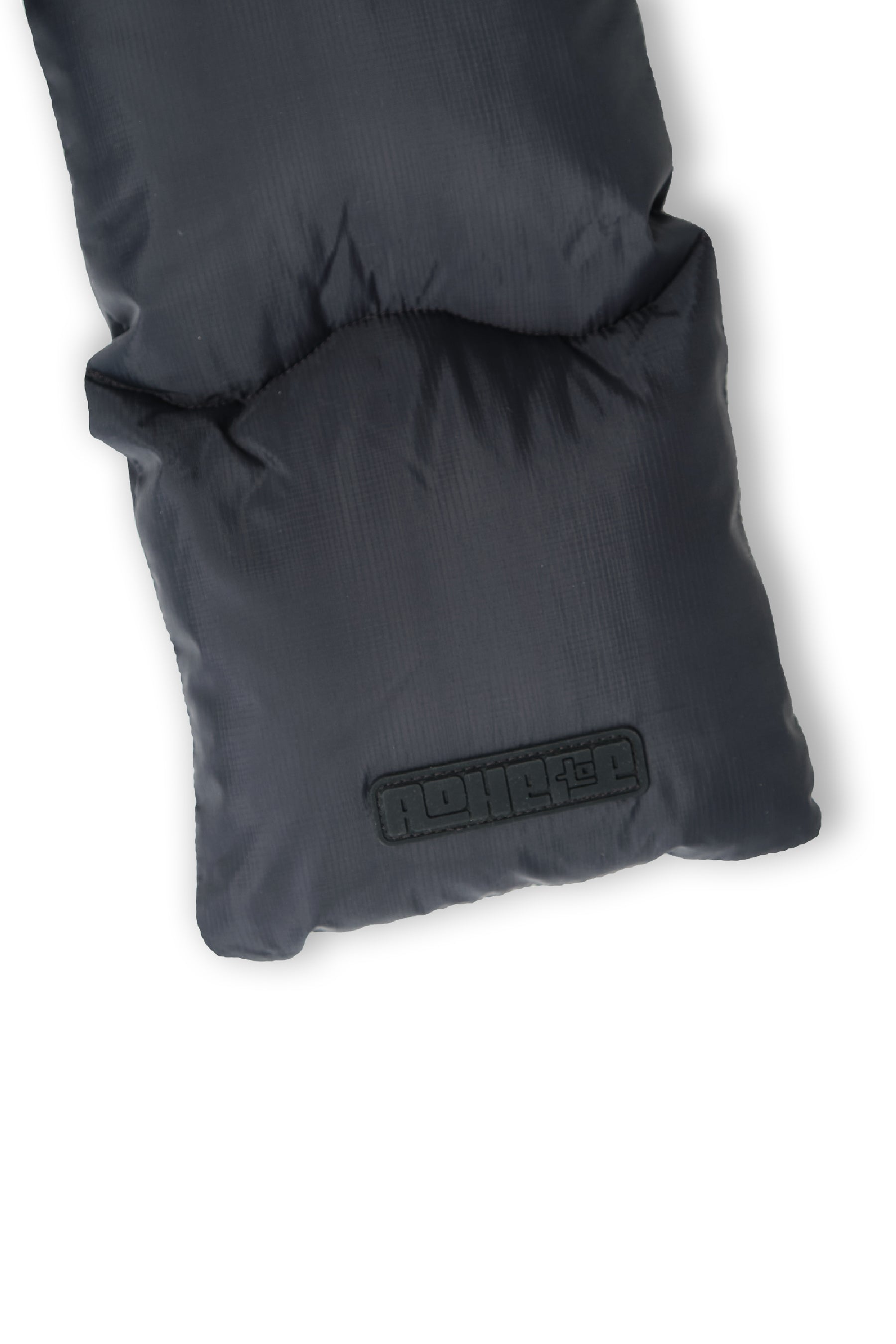  Re:Down® Black Puffer Scarf - Adhere To  - 9