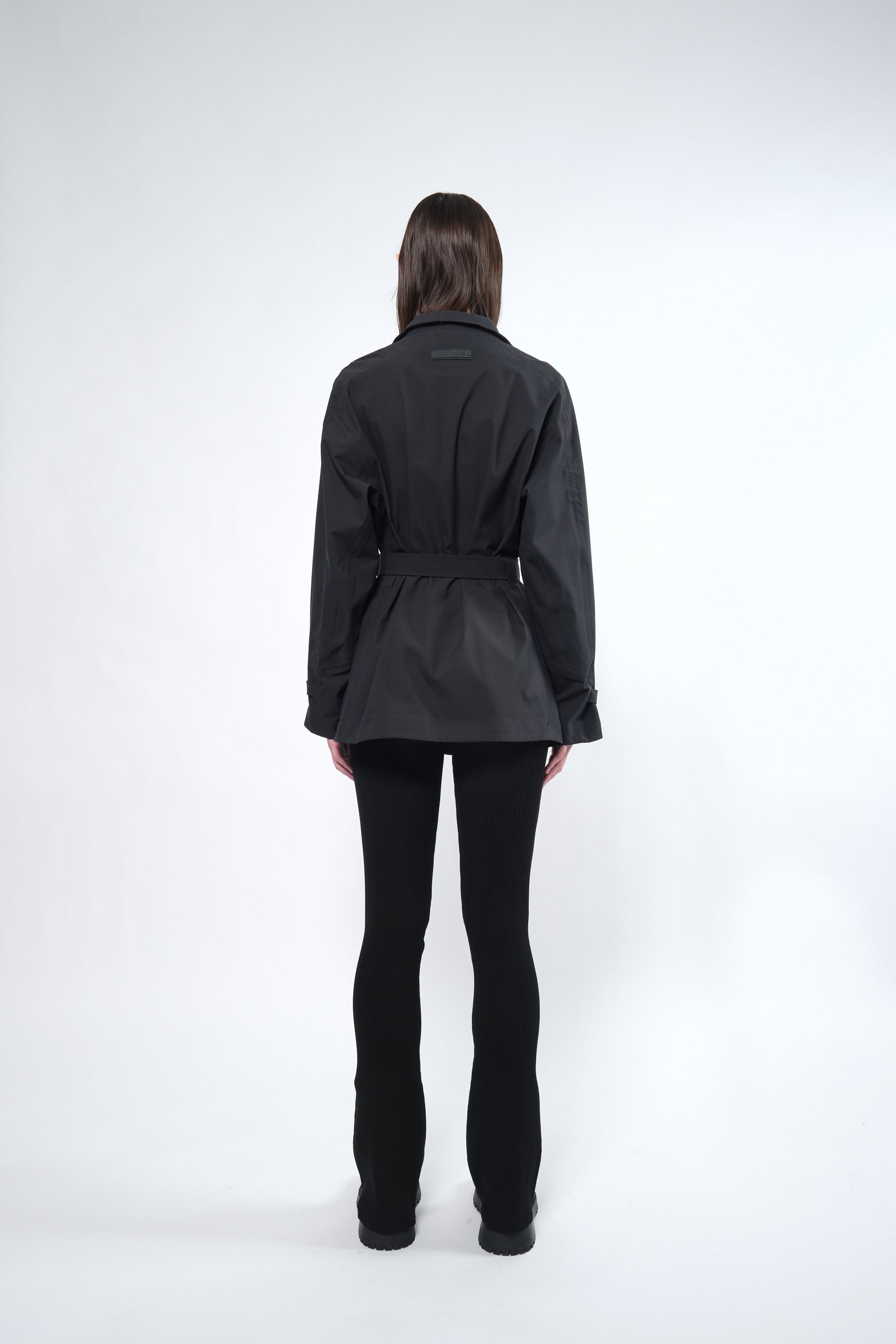  3L Black Waterproof Rain Blazer - Adhere To  - 7